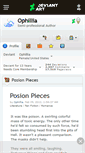 Mobile Screenshot of ophillia.deviantart.com
