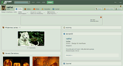 Desktop Screenshot of nakhal.deviantart.com
