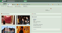 Desktop Screenshot of kattlyn.deviantart.com