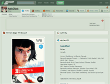 Tablet Screenshot of halo2fast.deviantart.com