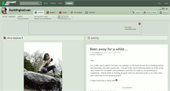 Desktop Screenshot of ducklingisaswan.deviantart.com