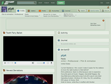 Tablet Screenshot of pepr.deviantart.com