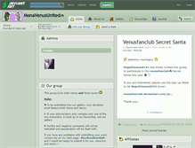 Tablet Screenshot of monavenusunited.deviantart.com