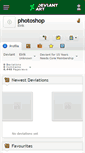 Mobile Screenshot of photoshop.deviantart.com