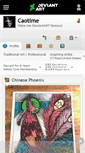 Mobile Screenshot of caotime.deviantart.com