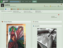 Tablet Screenshot of caotime.deviantart.com