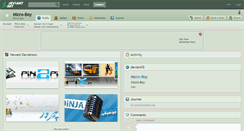 Desktop Screenshot of micro-boy.deviantart.com