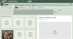 Desktop Screenshot of erogalet.deviantart.com