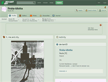 Tablet Screenshot of finska-idiotka.deviantart.com