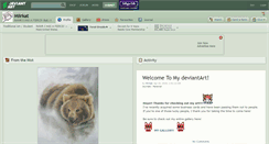 Desktop Screenshot of miirkat.deviantart.com
