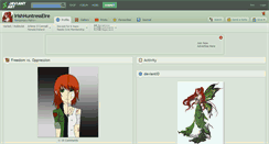 Desktop Screenshot of irishhuntresseire.deviantart.com