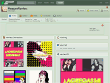 Tablet Screenshot of pleasureflawless.deviantart.com