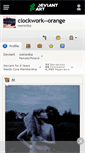 Mobile Screenshot of clockwork--orange.deviantart.com