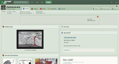 Desktop Screenshot of checkered-arts.deviantart.com