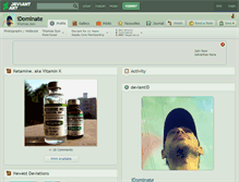 Tablet Screenshot of idominate.deviantart.com