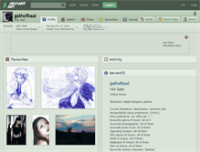 Tablet Screenshot of gathofbaal.deviantart.com