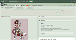 Desktop Screenshot of muzs.deviantart.com