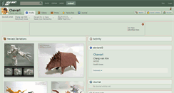 Desktop Screenshot of chawari.deviantart.com