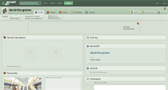 Desktop Screenshot of david-the-gnome.deviantart.com