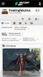 Mobile Screenshot of freakingfabulous.deviantart.com