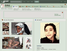 Tablet Screenshot of drmind.deviantart.com