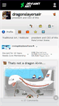 Mobile Screenshot of dragonslayersair.deviantart.com