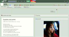 Desktop Screenshot of hell46.deviantart.com