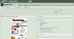 Desktop Screenshot of manga-kurabu.deviantart.com