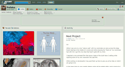 Desktop Screenshot of preliatus.deviantart.com