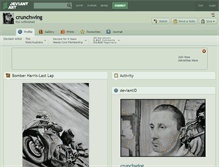 Tablet Screenshot of crunchwing.deviantart.com