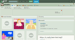 Desktop Screenshot of animebbw.deviantart.com