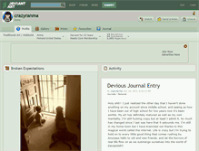 Tablet Screenshot of crazyranma.deviantart.com
