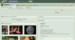 Desktop Screenshot of evilbunny.deviantart.com