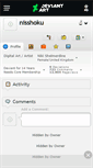 Mobile Screenshot of nisshoku.deviantart.com