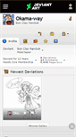 Mobile Screenshot of okama-way.deviantart.com