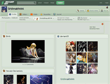 Tablet Screenshot of grishnakh666.deviantart.com