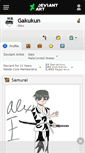 Mobile Screenshot of gakukun.deviantart.com