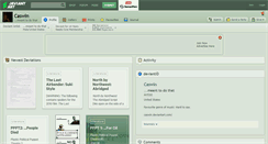 Desktop Screenshot of caswin.deviantart.com