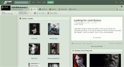 Desktop Screenshot of gothikromania.deviantart.com