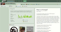 Desktop Screenshot of dinosaurswithguns.deviantart.com