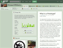 Tablet Screenshot of dinosaurswithguns.deviantart.com