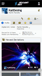 Mobile Screenshot of kaildesing.deviantart.com