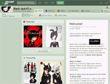 Tablet Screenshot of black-jack-fc.deviantart.com