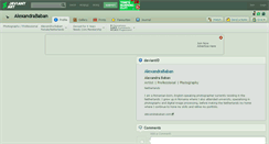 Desktop Screenshot of alexandrababan.deviantart.com