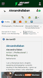 Mobile Screenshot of alexandrababan.deviantart.com