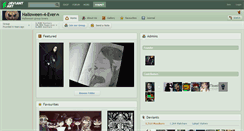 Desktop Screenshot of halloween-4-ever.deviantart.com