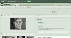 Desktop Screenshot of jennavette.deviantart.com