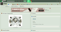 Desktop Screenshot of aldesgn.deviantart.com