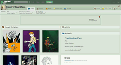 Desktop Screenshot of franzferdinandfans.deviantart.com