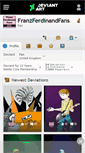 Mobile Screenshot of franzferdinandfans.deviantart.com